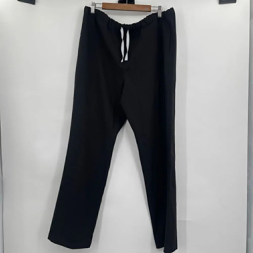 FIGS Pisco Basic Scrub Pants for Men Black Size XL